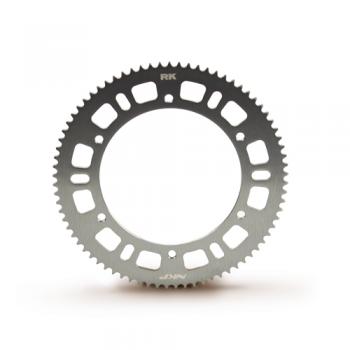 219er RK-Alu-Kettenblatt silber | 74 Zähne - HQ 7075 T6